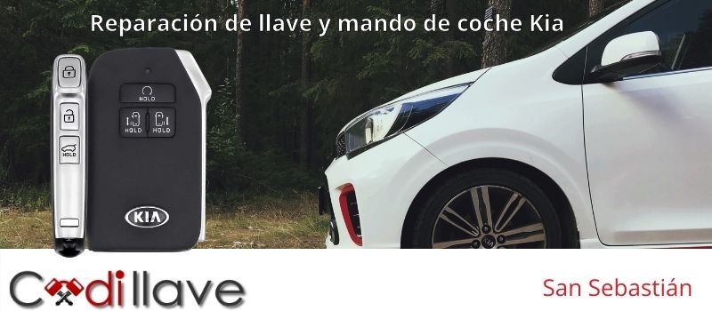 reparacion de mandos y llaves de coche Guipúzcoa codillave