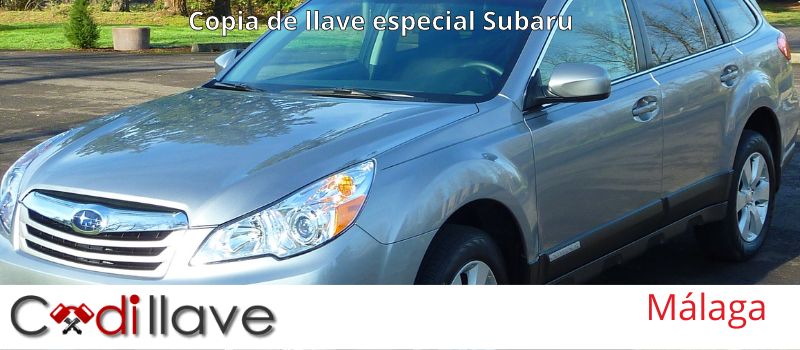 Copias de llaves de Subaru en Málaga