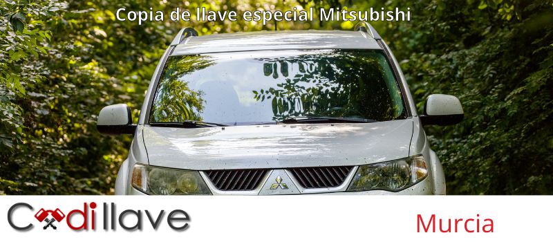 Copias de llaves de Mitsubishi en Murcia