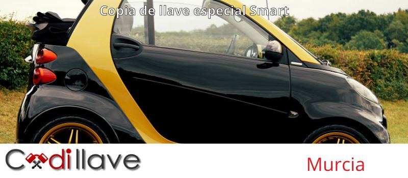Copias de llaves de Smart en Murcia