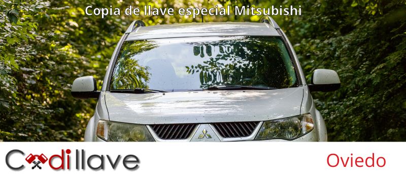 Copias de llaves de Mitsubishi en Oviedo