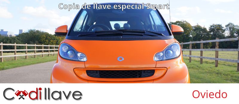 Copias de llaves de Smart en Oviedo
