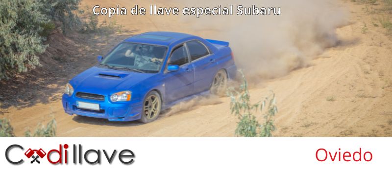 Copias de llaves de Subaru en Oviedo