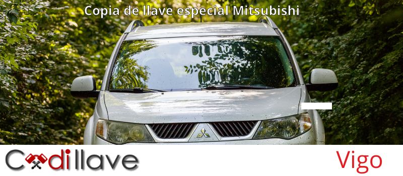 Copias de llaves de Mitsubishi en Vigo