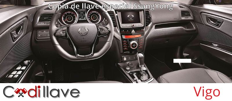 Copias de llaves de SsangYong en Vigo