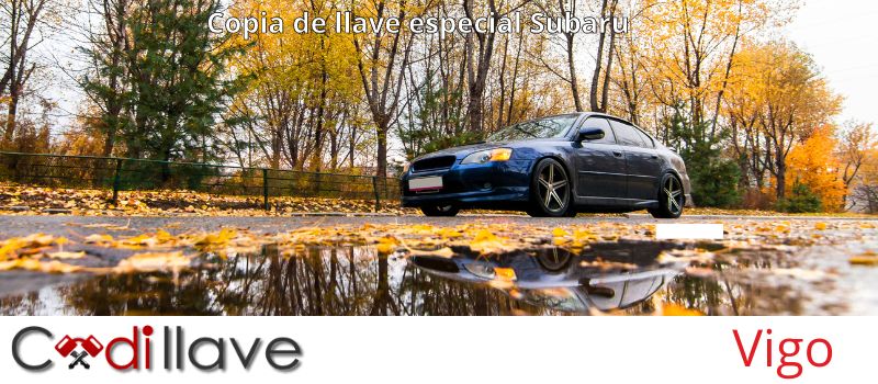 Copias de llaves de Subaru en Vigo